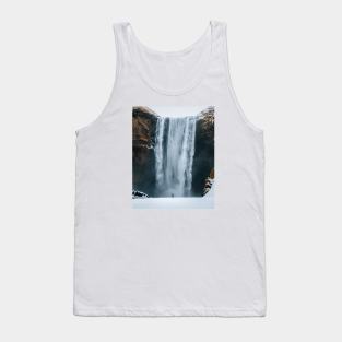 Snowy Waterfall Tank Top